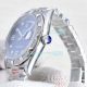 Copy Rolex Day Date II 41MM SS Blue Dial Diamond Bezel Watch President Band (6)_th.jpg